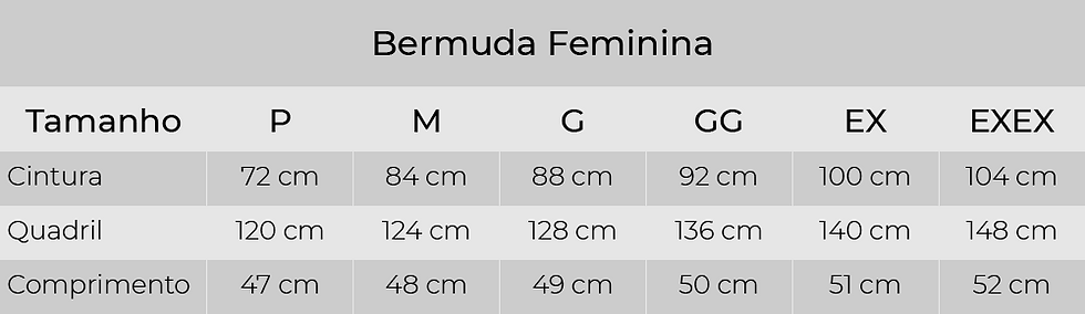 Miniatura: Bermuda Feminina Branca