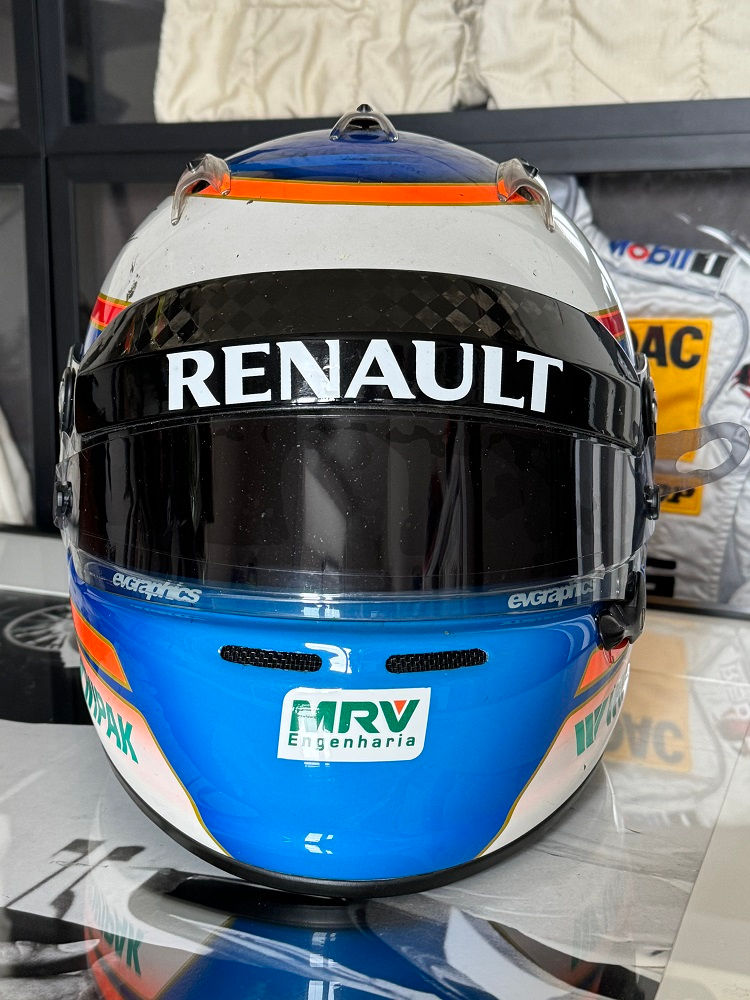 Miniature : Race helmet Arai GP-6 RC Valtteri Bottas 2012 Williams F1 Signed