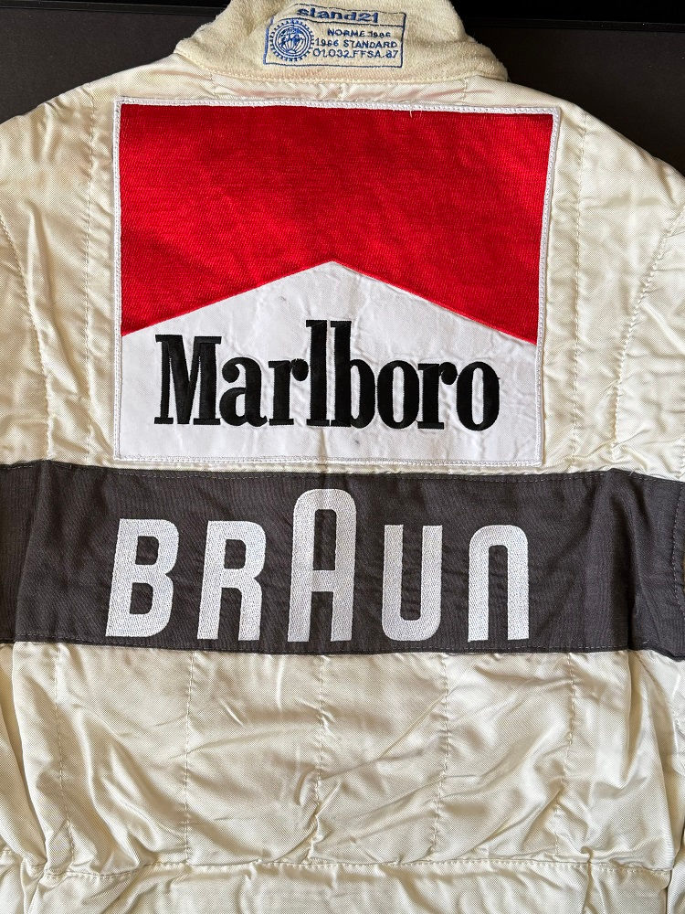 Miniature : Race suit 1991 Stefano Modena Braun Tyrrell Honda F1