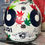 Miniature : Race helmet 2023 Yuki Tsunoda Alpha Tauri Italian GP Friday + Sunday Signed