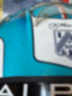 Miniature : Race helmet 2024 Pierre Gasly Alpine US GP Austin Qualifs Signed