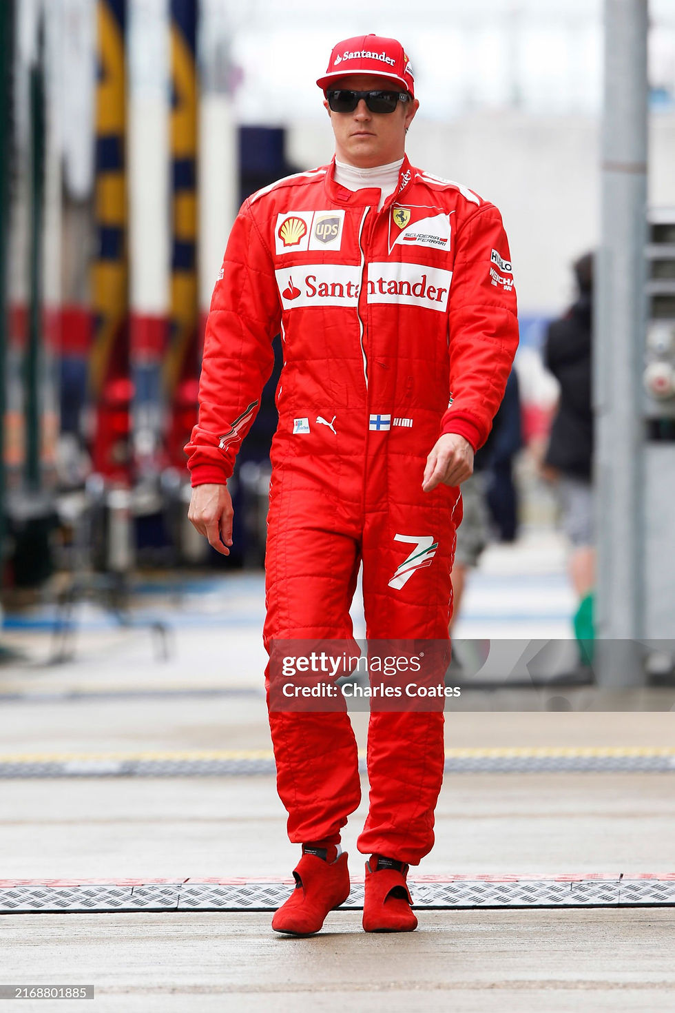 Miniature : Race suit 2014 Kimi Raikkonen Scuderia Ferrari Signed