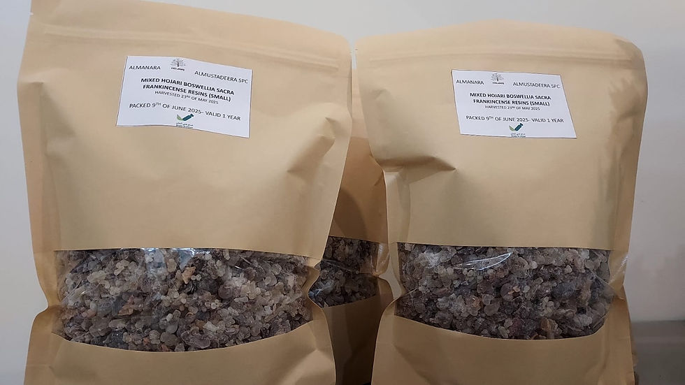 Thumbnail: MIXED HOJARI BOSWELLIA SACRA FRANKINCENSE RESINS SMALL