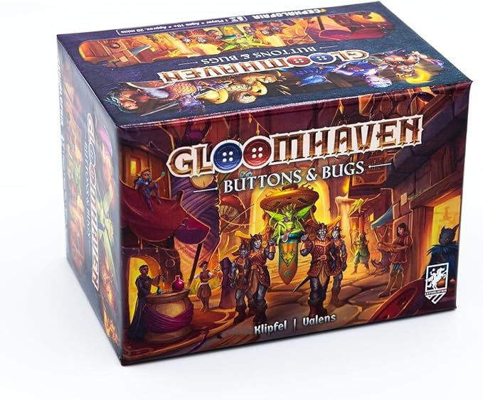 Gloomhaven Botões e Bichinhos