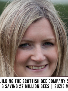 Suzie Millar, cofounder of The Scottish Bee Company.