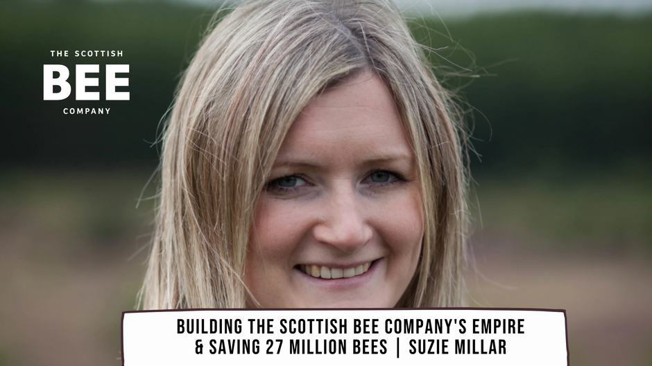 Suzie Millar, cofounder of The Scottish Bee Company.