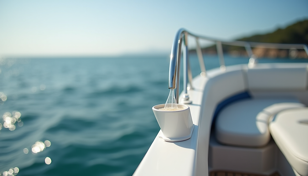Spill-Proof Marine Drink Holders for Boating Adventures
