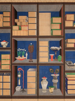 Chaekgado Folding Screen by Yi Taek-gyun © Korea Heritage Service