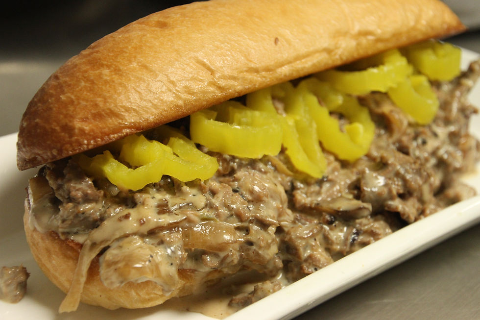 Chef TJ's Cheese Steak