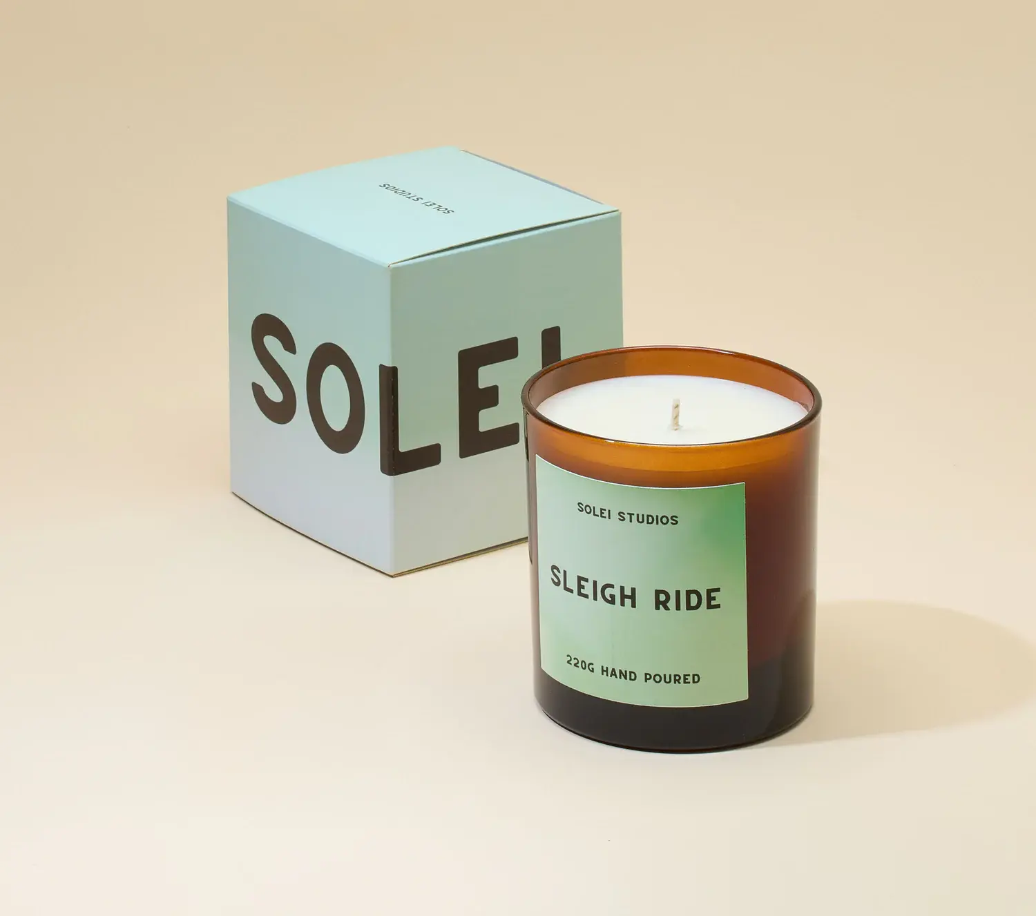 Sleigh Ride Candle by Solei Studios