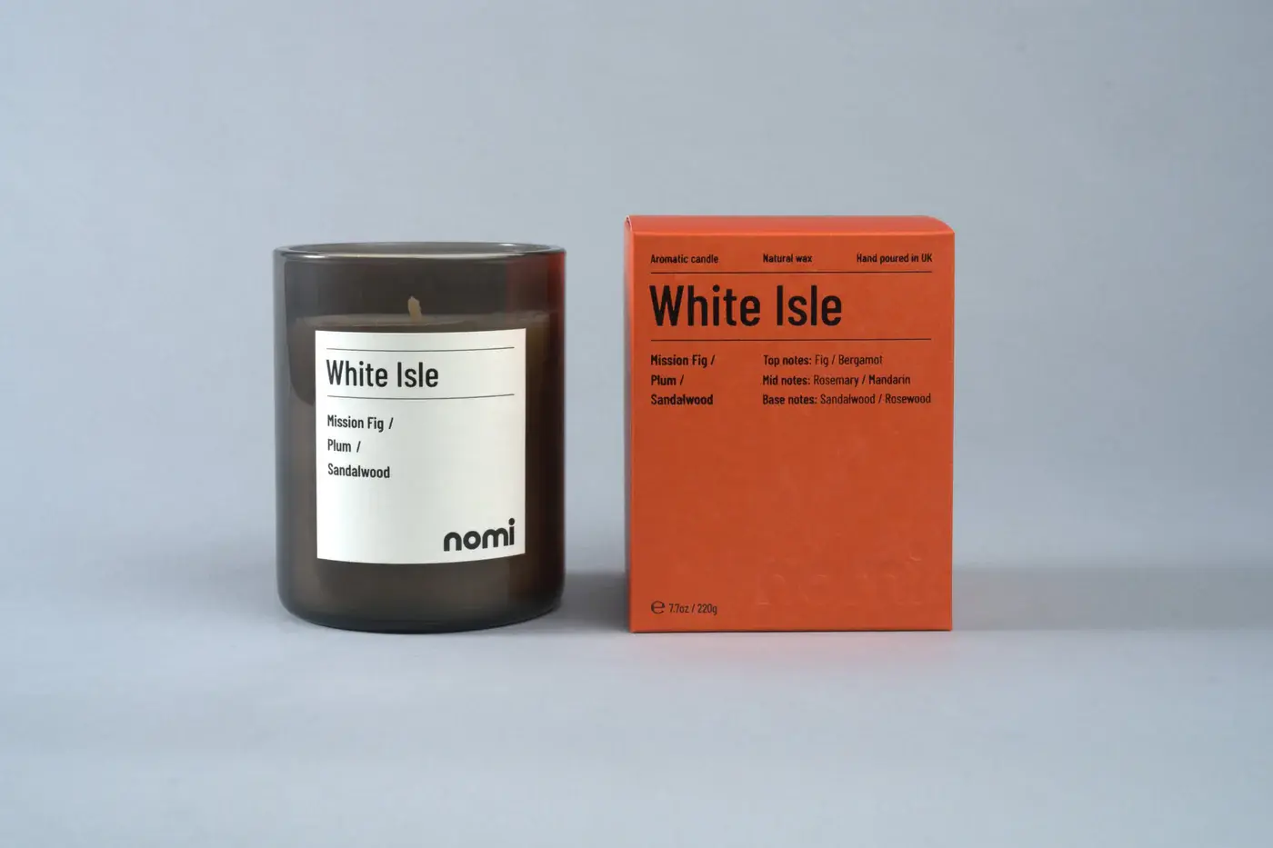 White Isle Candle by Nomi