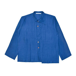 M504 Jacket (Faded Indigo Linen) by LaneFortyfive