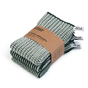 Reusable Textured Dishcloths in Forest