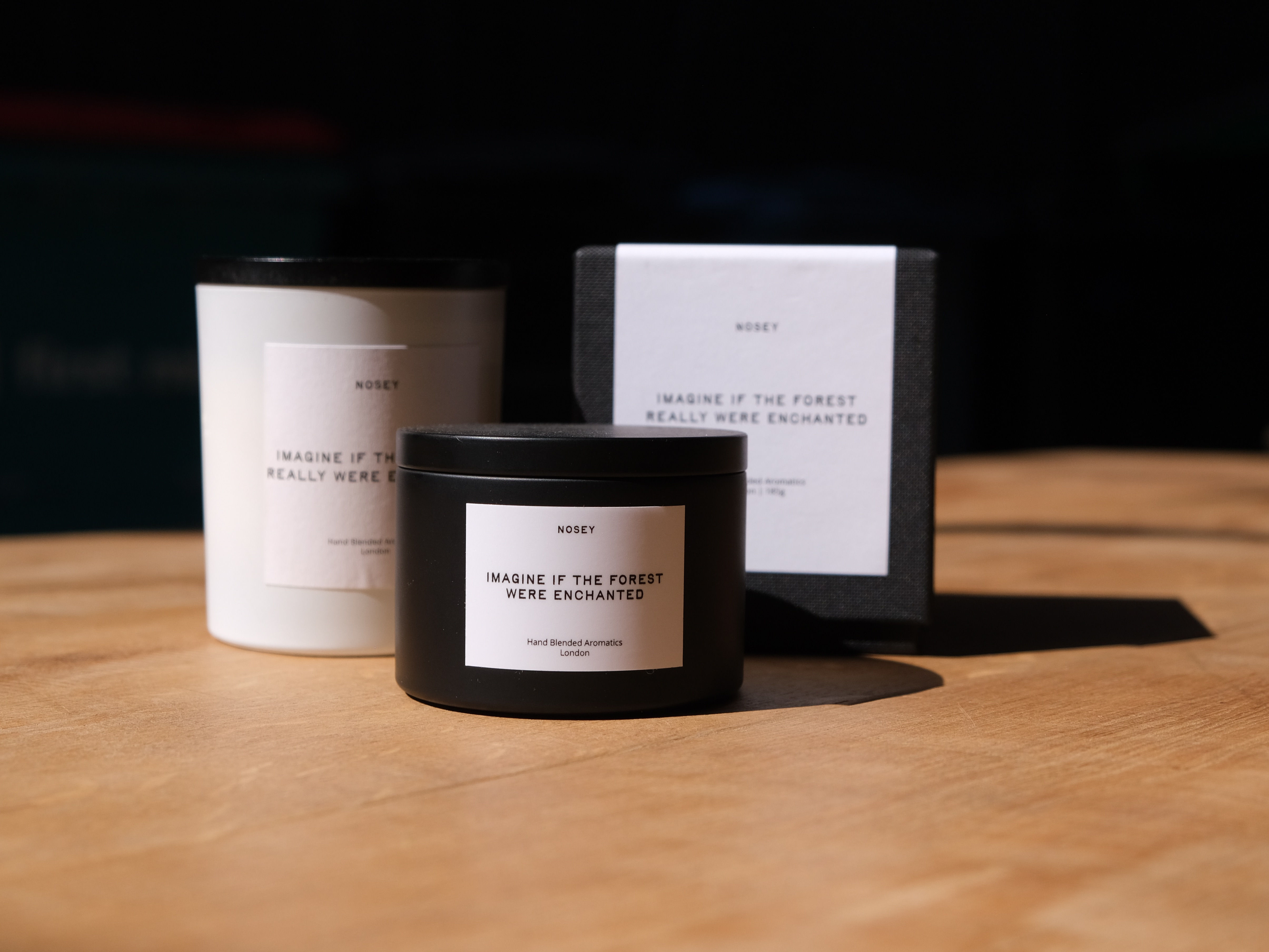 Nosey handcrafted scented home candle
