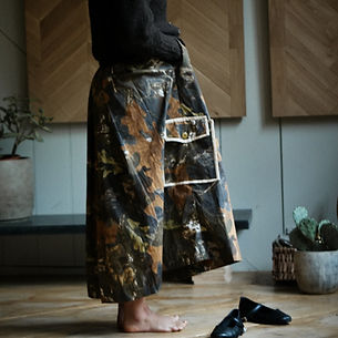 The Disruptive Pattern Skirt by Fenmy Taxena