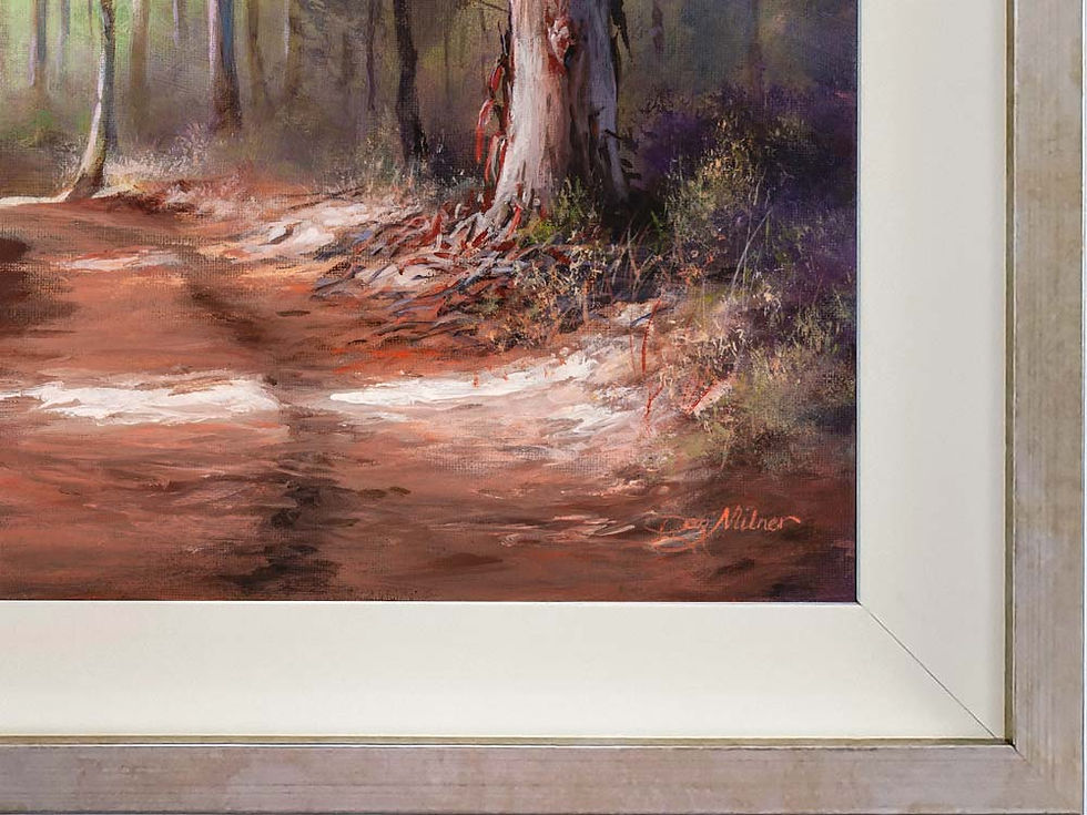 Thumbnail: The Bush Track  - Print