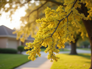     Tree pollen in Wesley Chapel FL during early allergy season