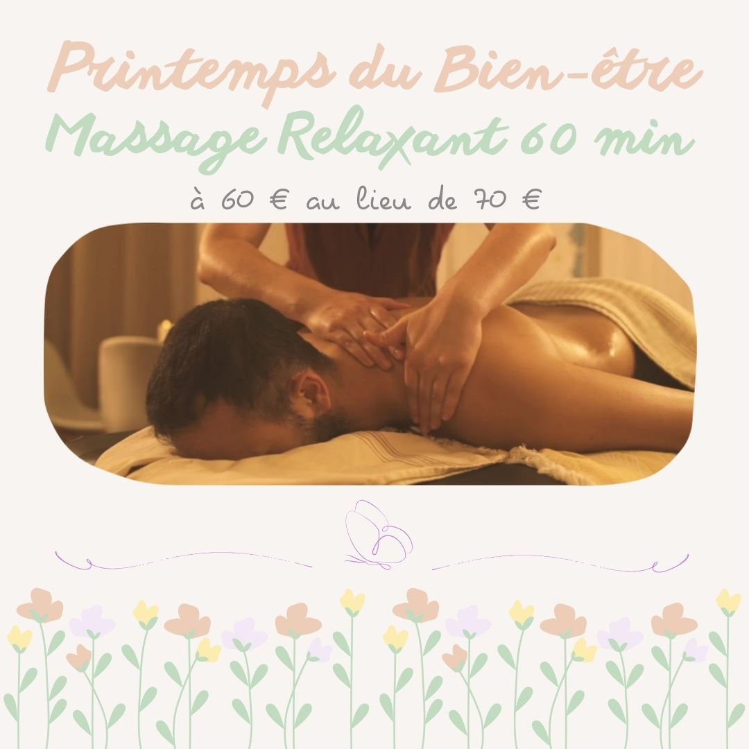 Massage Relaxant 60 minutes