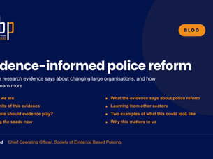 Evidence-informed police reform