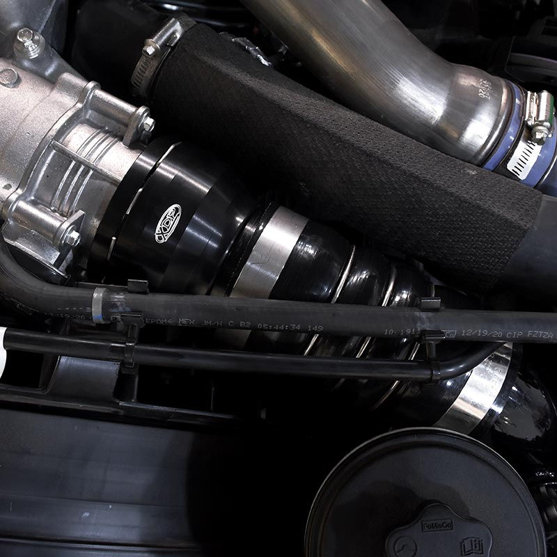 Thumbnail: OER+ Series Intercooler Pipe with Billet Adapter | 17-25 Ford 6.7 Powerstroke