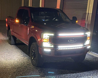 Thumbnail: Sick Diesel Gear | LED Grill Lights | 21-22 Ford Super Duty