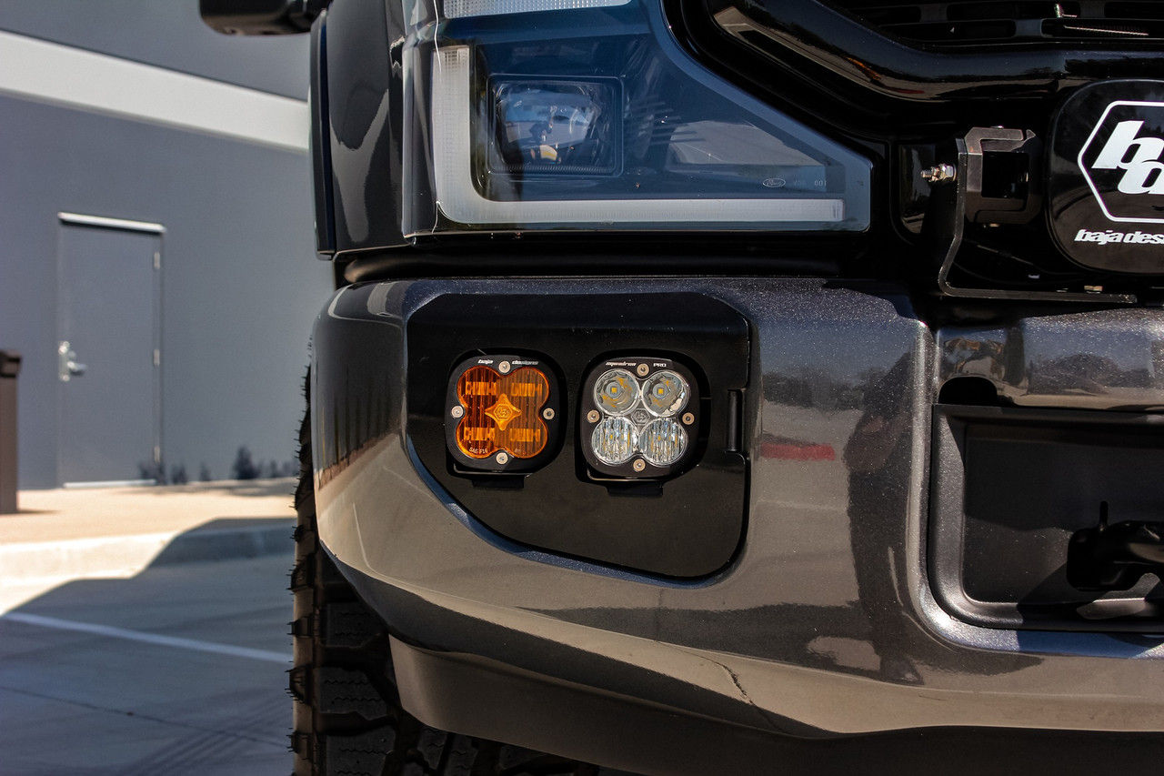 Baja Designs Squadron SAE/Sport Fog Pocket Light Kit | 20-22 Ford Super Duty