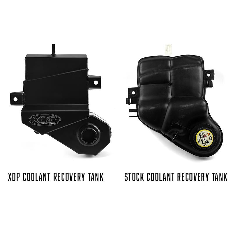 Thumbnail: XDP Aluminum Coolant Recovery Tank Reservoir XD375 | 03-07 Ford 6.0 Powerstroke