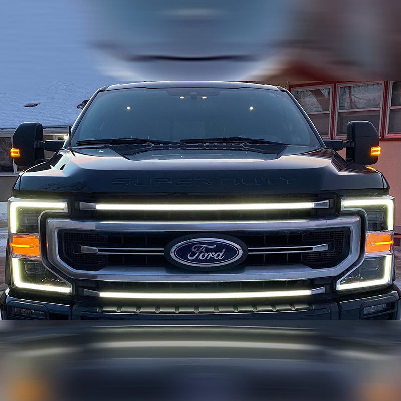 Thumbnail: Sick Diesel Gear | LED Grill Lights | 21-22 Ford Super Duty