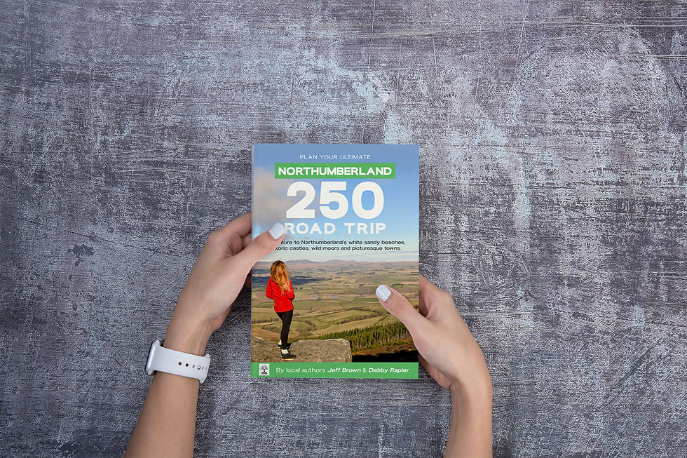 Our 377-page full colour Northumberland 250 guidebook