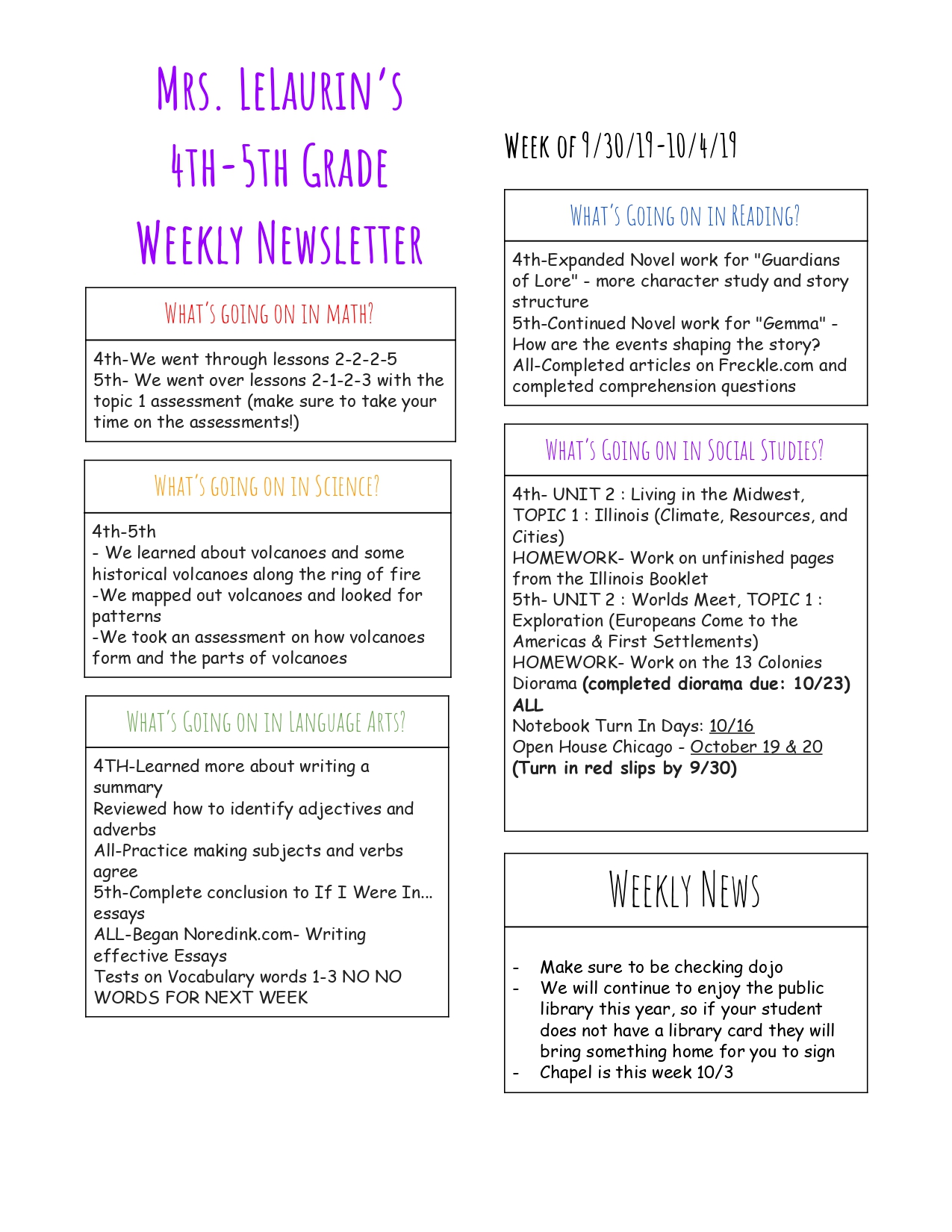 Bethanynewsletter2019October1stweek_page