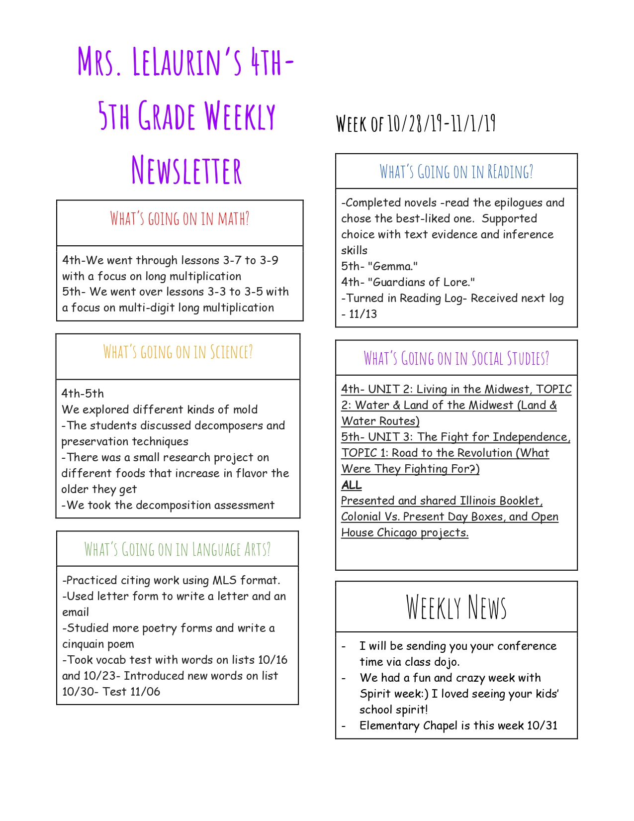 Bethanynewsletter2019October5thweek _pag
