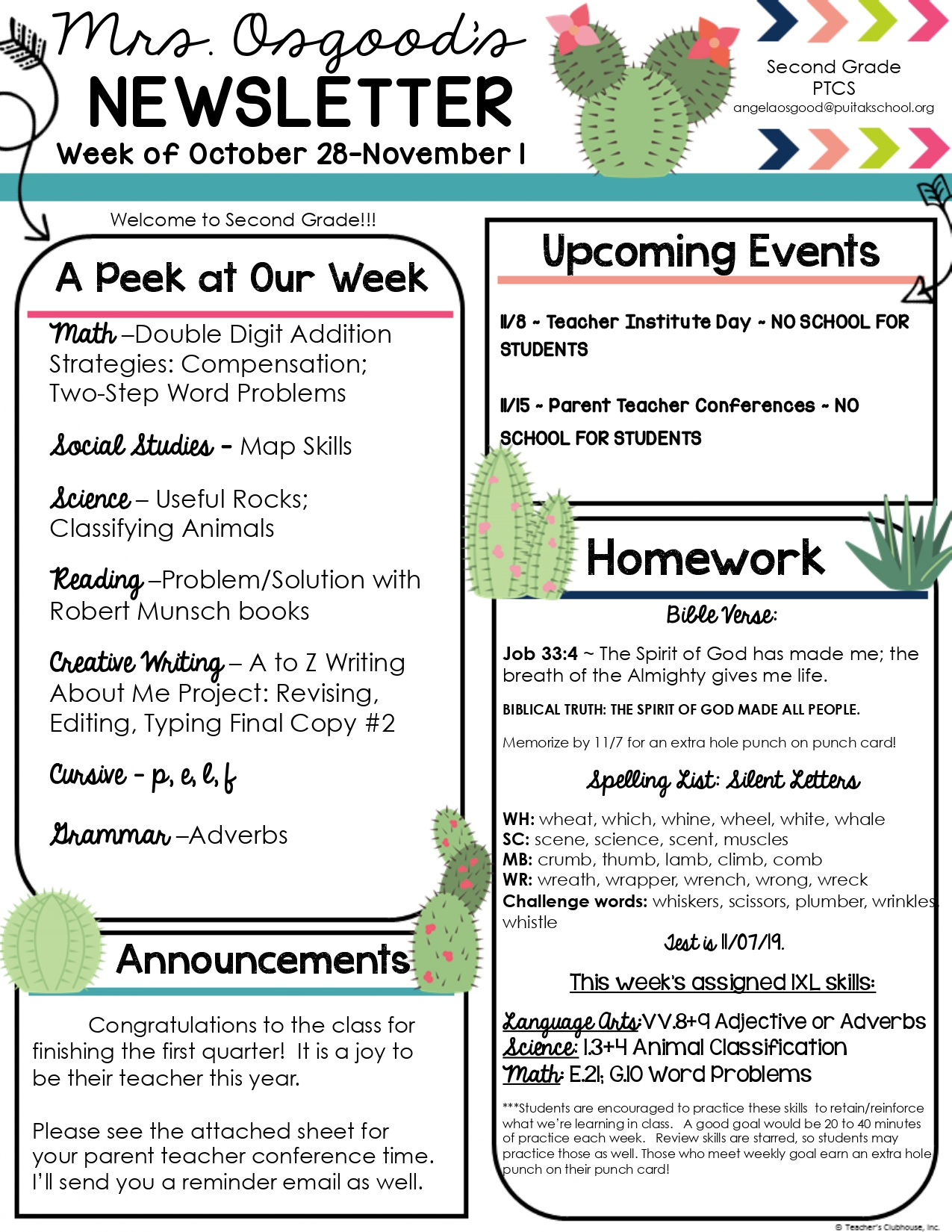 AngelaNewsletter2019November1stWeek_page