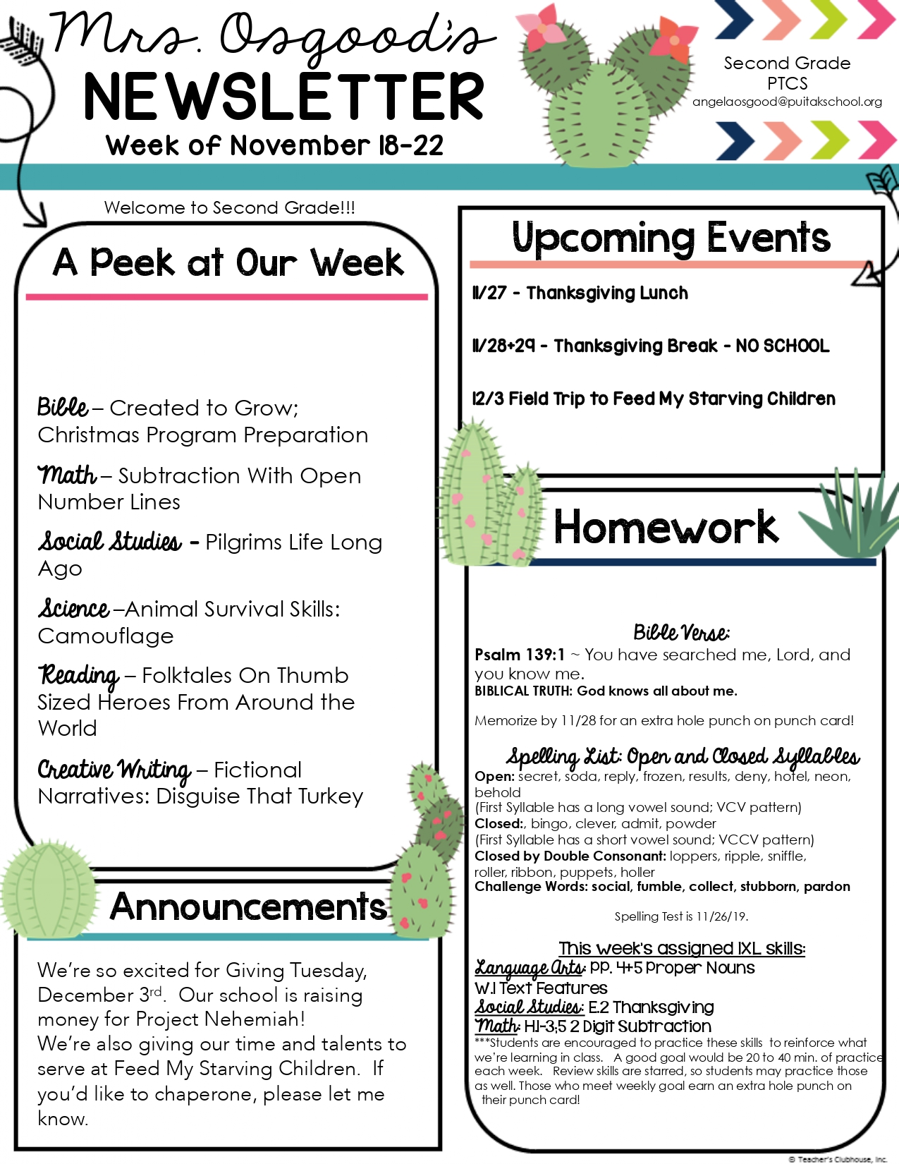 AngelaNewsletter2019November4thWeek_page