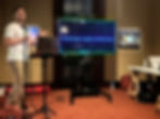 Dr Sven Buder presenting at Sydney Observatory on May the 4th (be with you!) 2026. (Photo credit: Toner Stevenson).