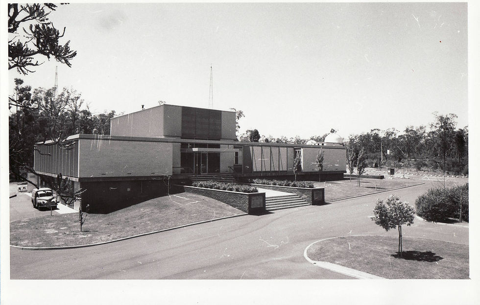 The Administration building at Bickley, Perth Observatory archives 5-12-67 P58-2.