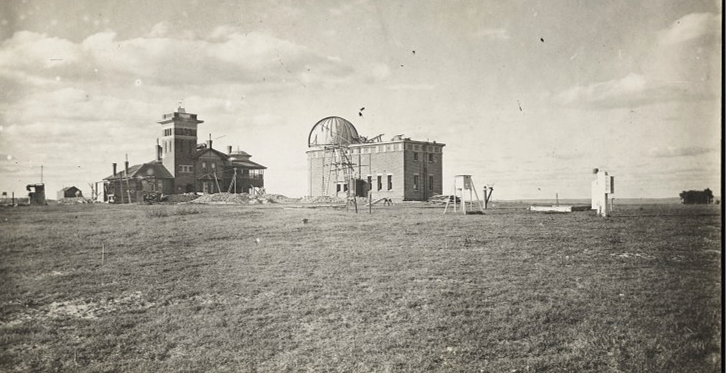 The Perth Observatory nearing completion, West Perth, Western Australia, 1899. State Library of Western Australia 2195B/3: