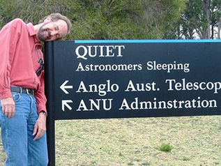 Professor Dick Hunstead, a friend of Sydney Observatory