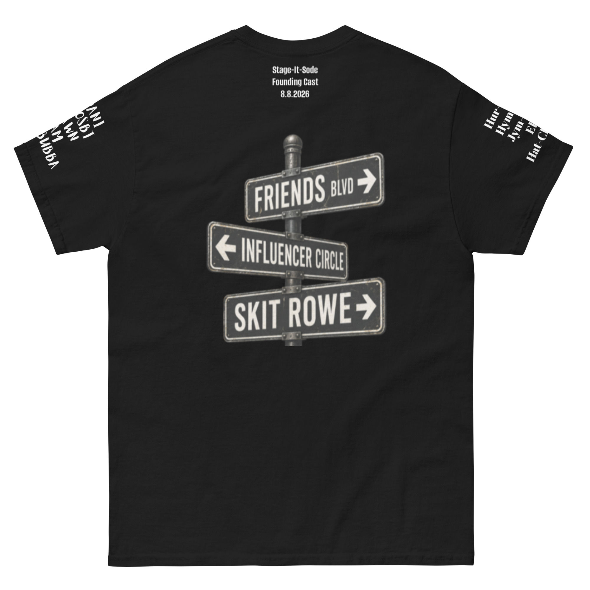 Skit Rowe Showe Souvenir Tee (B)
