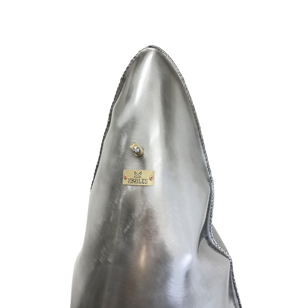 Miniaturbild: Design Raketen Skulptur, Hydrogeform, Stahl, Edelrost, Metalldesign