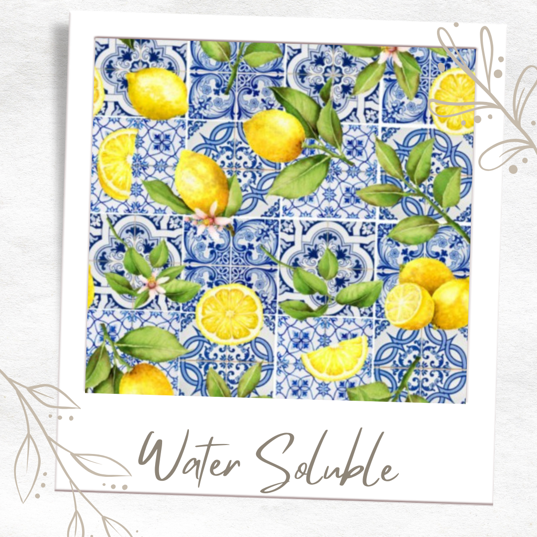 NiNo Clay Art - Water Soluble Transfer Papers