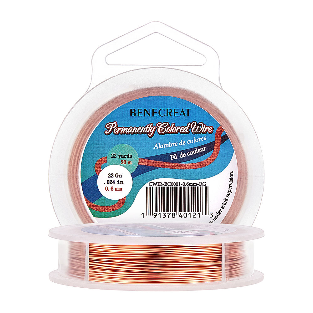 0.6mm(20m) Rose Gold Wire