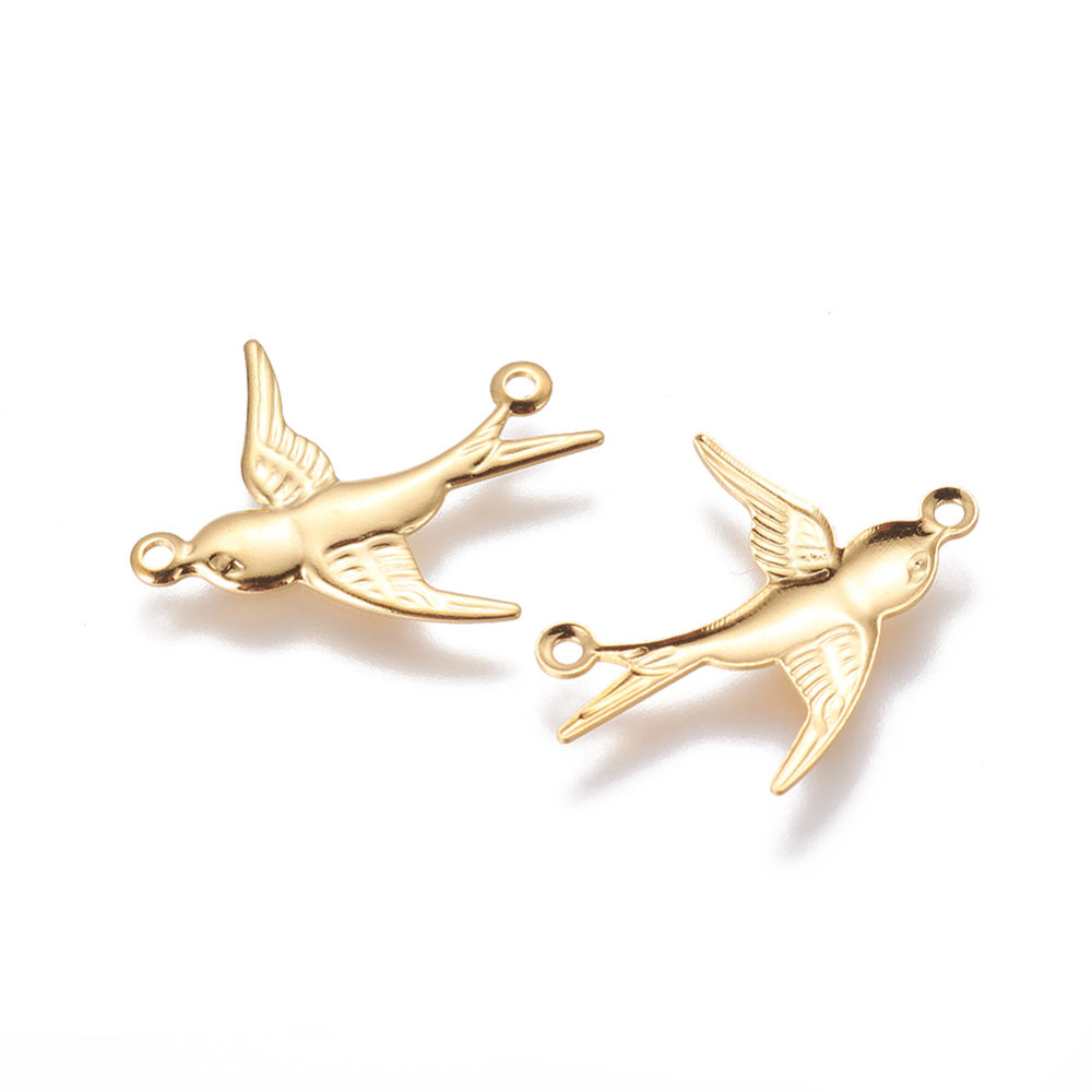 304 Gold Stainless Steel Swallow Connector