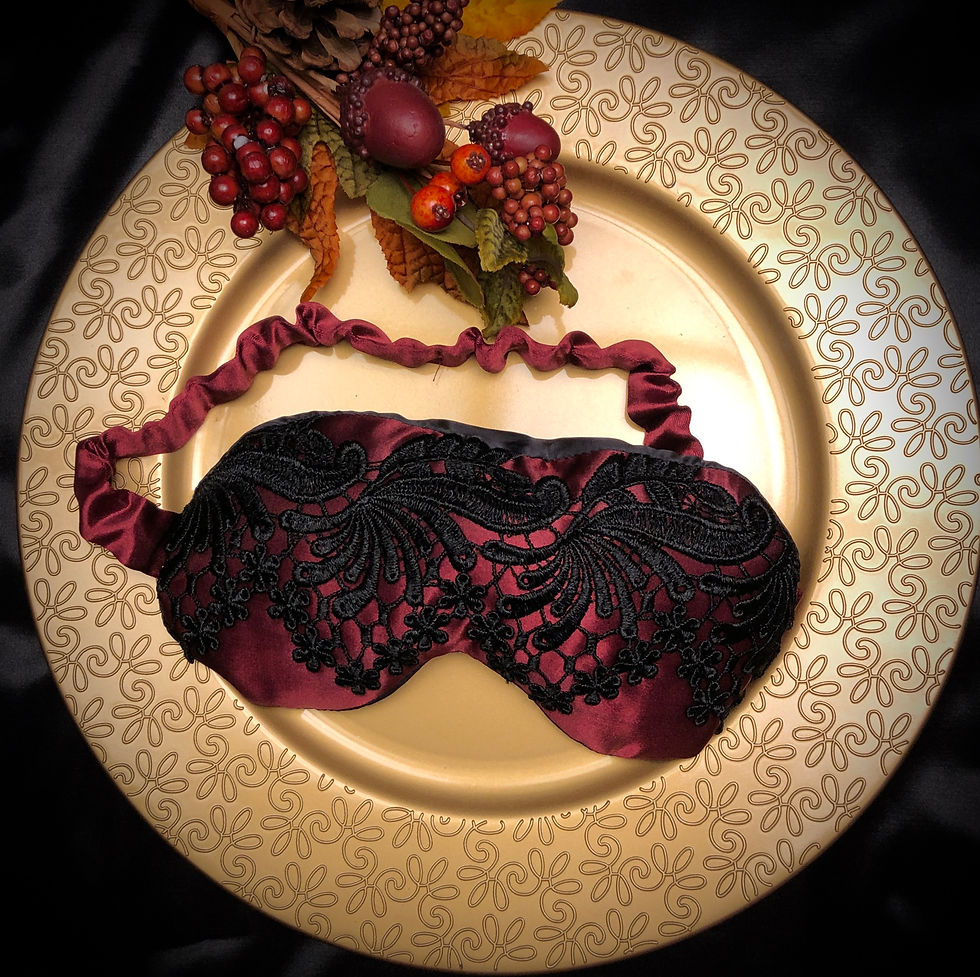 Thumbnail: Sleep Lux Satin and Lace Sleep Mask