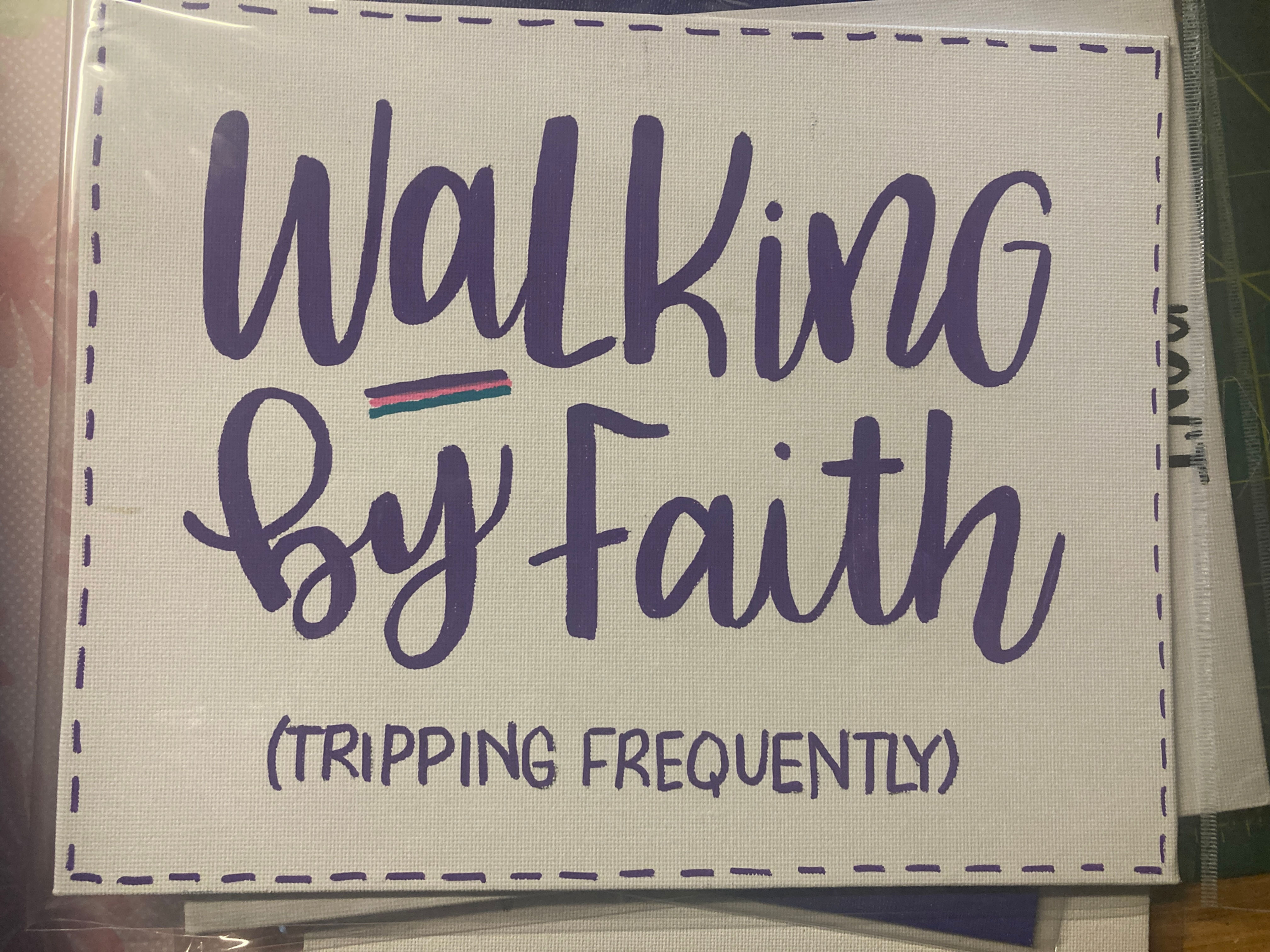 Walking by Faith...