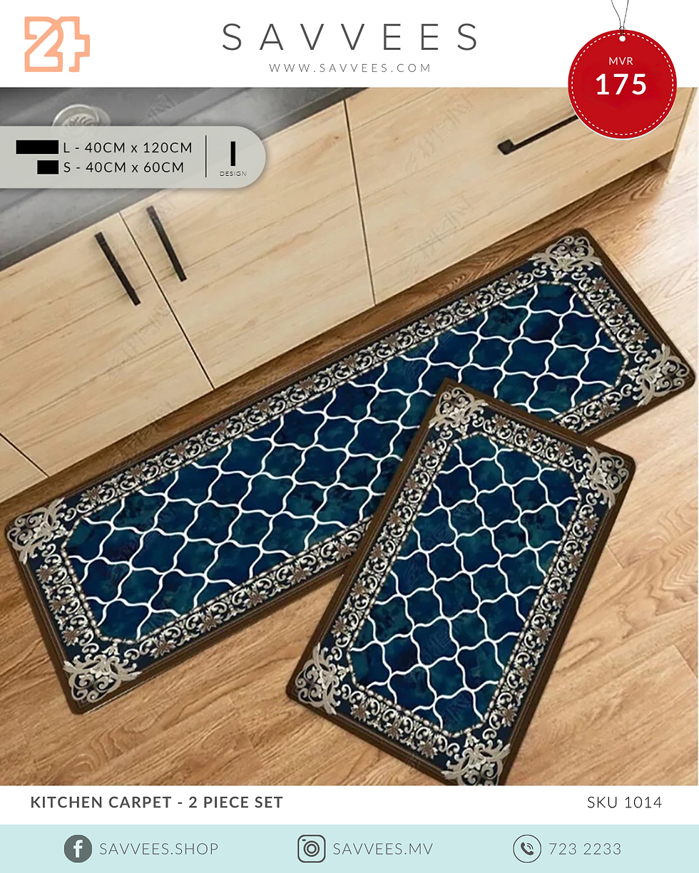 Thumbnail: Kitchen Carpet - 2 Piece Set