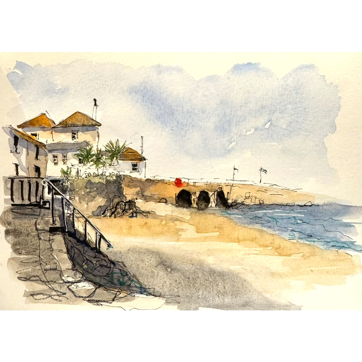 Harbour Beach Arches, St Ives