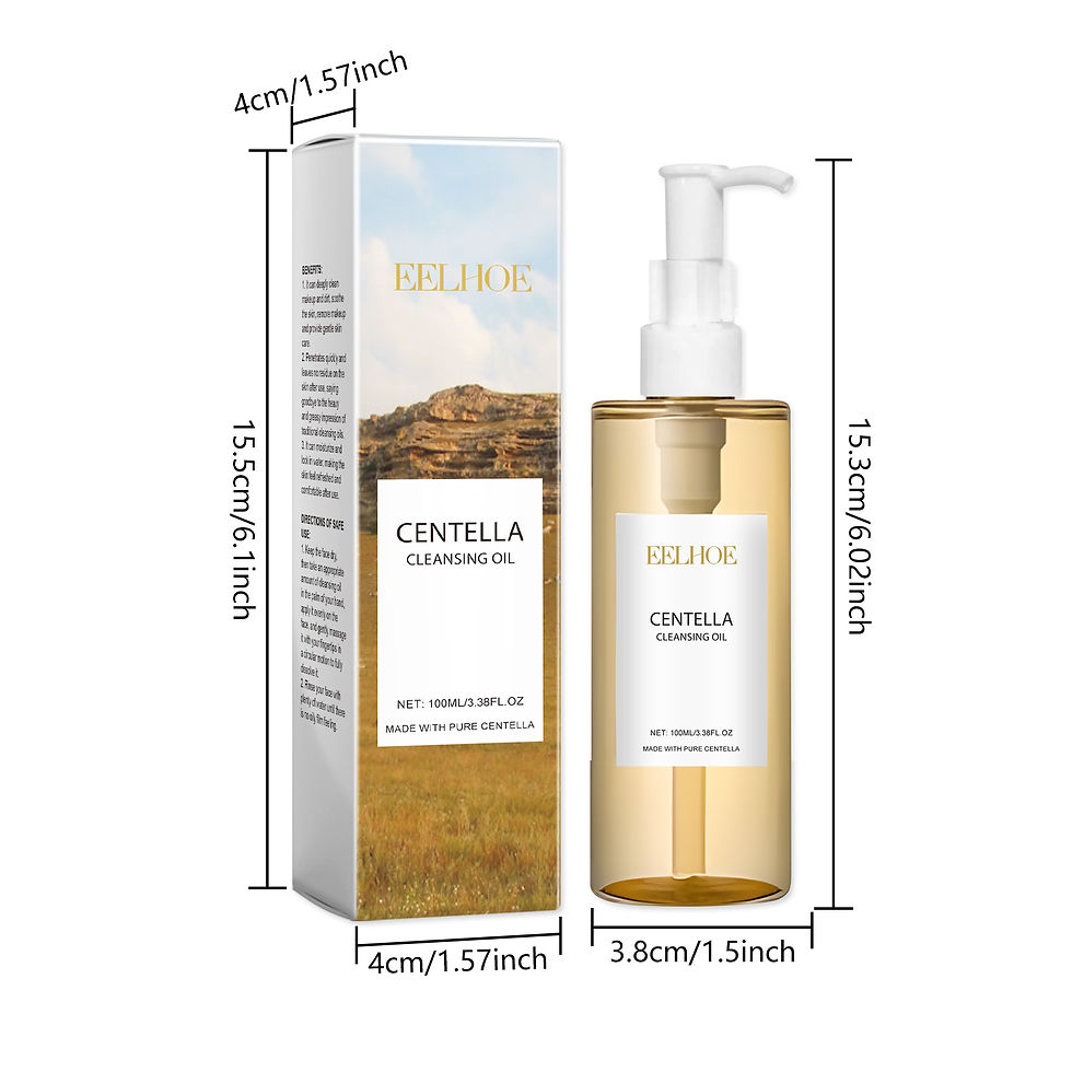 Thumbnail: Centella Skin Care Set Centella Serum Face Wash Cleansing Oil Facial Care Set So