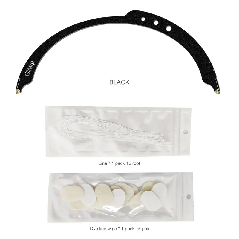 Thumbnail: Eyebrow Positioning Semi-Permannet Line Ruler Microblading Measuring Tool Mappin