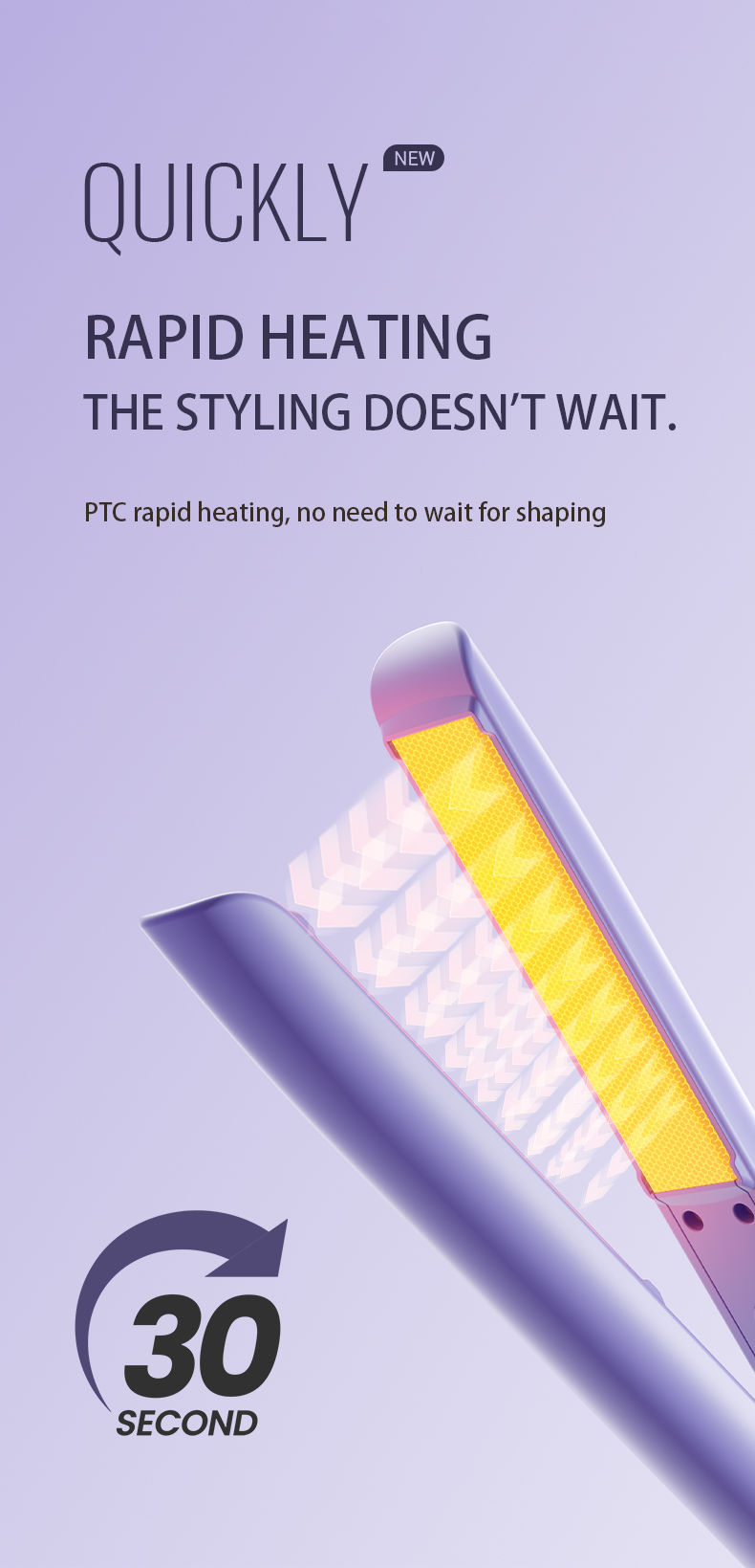 Thumbnail: Combining straightening and curling functions, this hair straightener and curlin