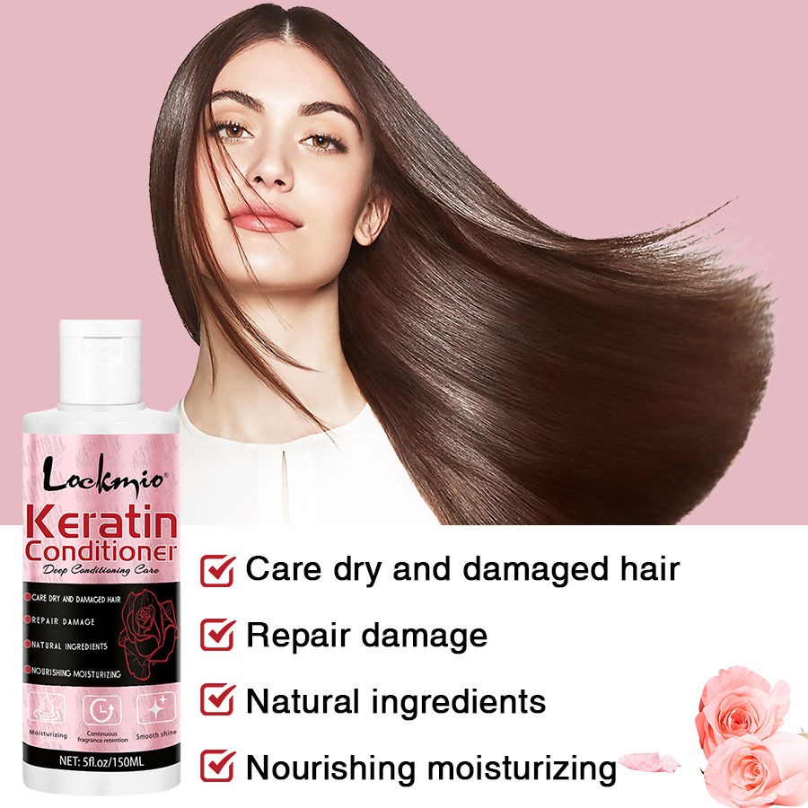 Thumbnail: Anti-Frizz Smoothing Hair Care Products Women Protects Hair from UV and Heat Dam